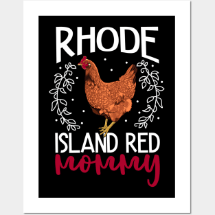 Rhode Island Red Mommy Posters and Art